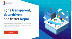 Desktop Screenshot of opennepal.net