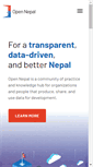 Mobile Screenshot of opennepal.net